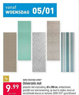 ALDI Universele Mat aanbieding