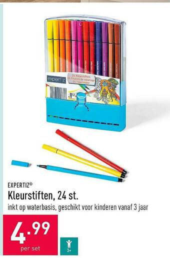 Kleurstiften, 24 St