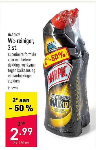 ALDI Wc Reiniger aanbieding