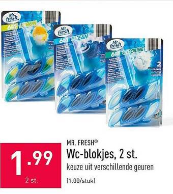 ALDI Wc Blokjes, 2 St aanbieding
