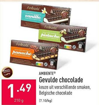 ALDI Gevulde Chocolade aanbieding