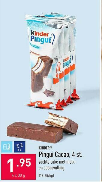 ALDI Pingui Cacao aanbieding