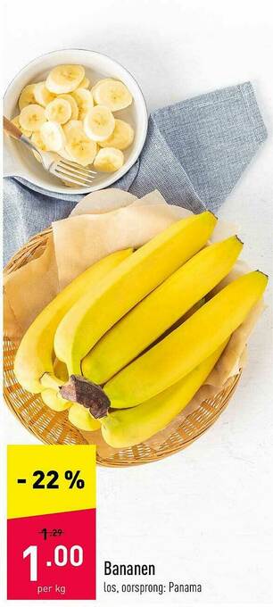ALDI Bananen aanbieding