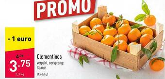 ALDI Clementines aanbieding