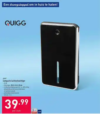 ALDI Compacte Luchtontvochtiger aanbieding