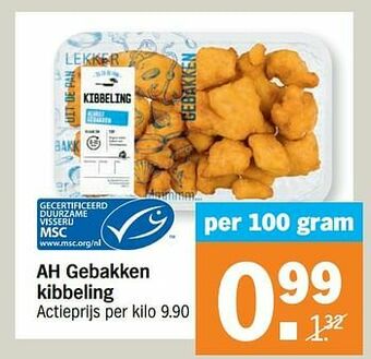 Albert Heijn Ah gebakken kibbeling aanbieding
