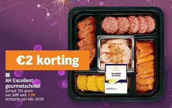 Albert Heijn Ah excellent gourmetschotel aanbieding