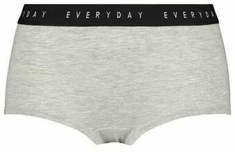 HEMA HEMA Damesboxer Grijsmelange (grijsmelange) aanbieding