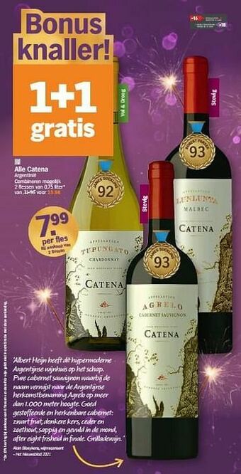 Albert Heijn Alle catena aanbieding