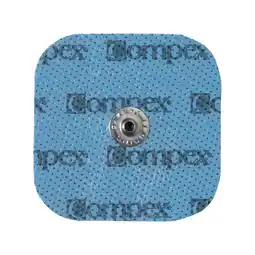 Decathlon EasySnap Performance elektroden 5x5cm - Zwart aanbieding