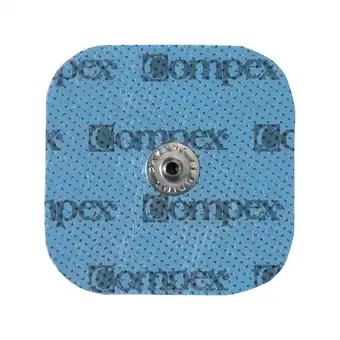 Decathlon EasySnap Performance elektroden 5x5cm - Zwart aanbieding