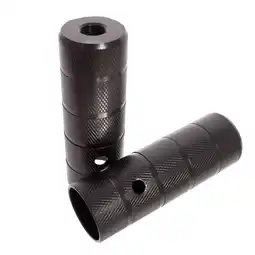 Decathlon BMX PEGS VOLWASSEN ZWART STAAL 14MM KHEBIKES aanbieding