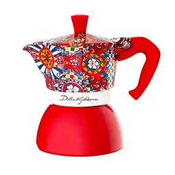 Decathlon Italiaanse Koffiepot BIALETTI D&G RED 4T 4 Koppar aanbieding