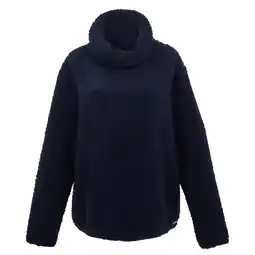 Decathlon Dames Ria Fluffy Overhead Fleece Top (Marine) aanbieding