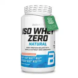 Decathlon Iso Whey Zero Natural - 908g Vanille Kaneel Biotech USA aanbieding