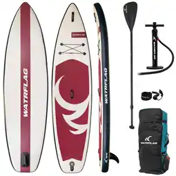 Decathlon Premium kwaliteit opblaasbaar SUP Board - WATRFLAG Spinner 10'6 - Set-ALLROUND aanbieding