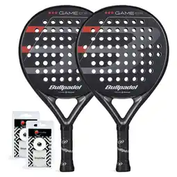Decathlon Duo Pack Bullpadel Game Control Black aanbieding