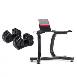 Decathlon BowFlex SelectTech 1090i halters (paar & statief met mediavak) aanbieding