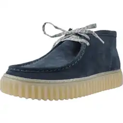 Decathlon Boots Clarks Model Torhill Hi Kleur Blauw aanbieding
