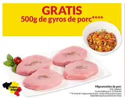 Intermarché Mignonnettes de porc aanbieding