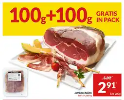 Intermarché Jambon italien aanbieding