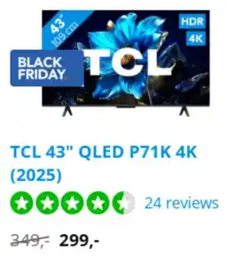 Coolblue TCL QLED P71K 4K (2025) aanbieding