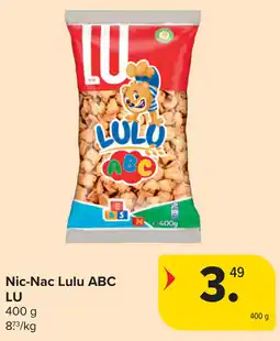 Carrefour Nic-Nac Lulu ABC LU aanbieding