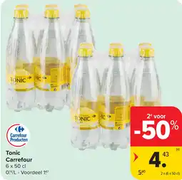 Carrefour Tonic Carrefour aanbieding