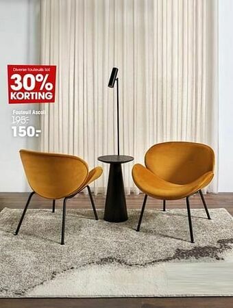 Kwantum Fauteuil ascoli aanbieding