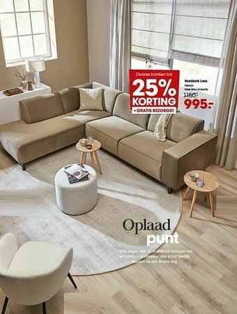Kwantum Hoekbank lesa aanbieding