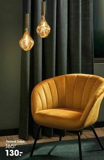 Kwantum Fauteuil tulipa aanbieding