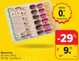 Carrefour Macarons aanbieding
