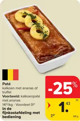Carrefour Paté aanbieding