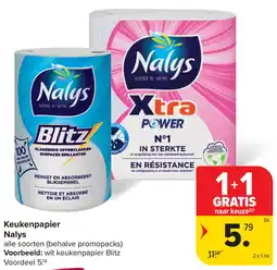 Carrefour Keukenpapier Nalys aanbieding