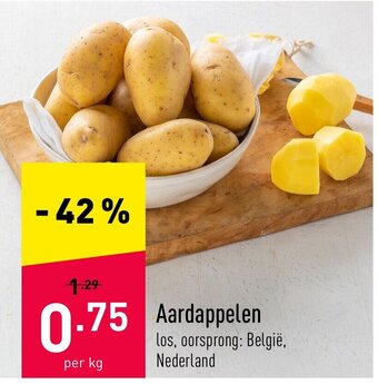 ALDI Aardappelen aanbieding