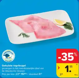 Carrefour Gekuiste rogvleugel aanbieding