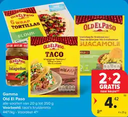 Carrefour Gamma Old El Paso aanbieding