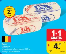 Carrefour Boter Chimay aanbieding