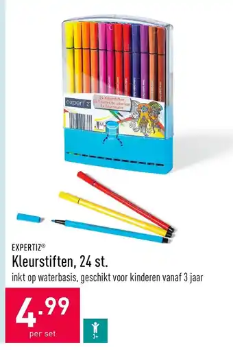 ALDI Expertiz Kleurstiften, 24 st. aanbieding