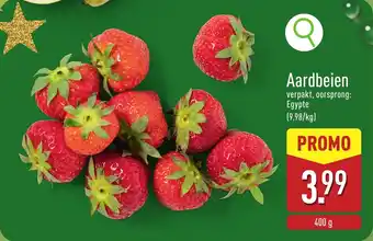 ALDI Aardbeien aanbieding