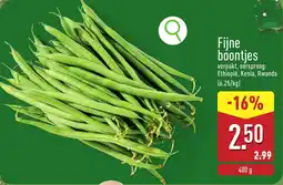 ALDI Fijne Boontjes aanbieding