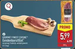 ALDI Gourmet Finest Cuisine Eendenborstfilet aanbieding