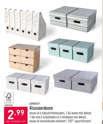 ALDI Expertiz klasseerdozen aanbieding
