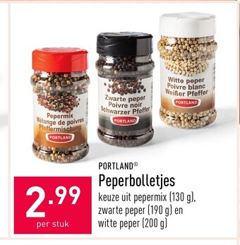 ALDI Portland Peperbolletjes aanbieding