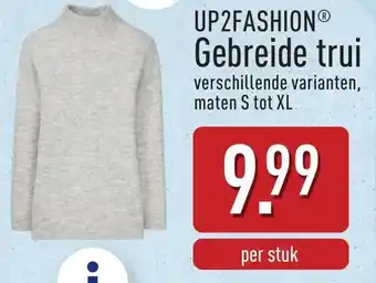 ALDI Up2fashion Gebreide Trui aanbieding