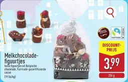 ALDI Melkchocolade Figuurtjes aanbieding