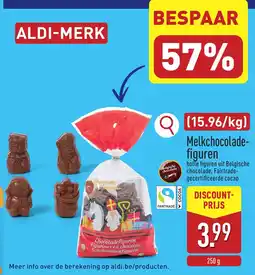 ALDI Melkchocolade figuren aanbieding