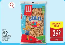 ALDI LU ABC Koekjes aanbieding
