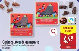 ALDI Gechocolateerde Guimauves aanbieding