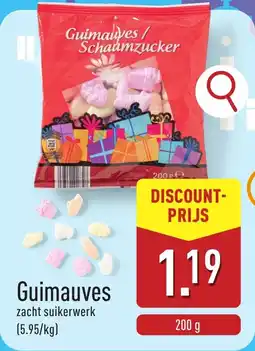 ALDI Guimauves aanbieding
